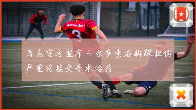 马竞官方宣布卡尔多索右脚踝扭伤严重将接受手术治疗
