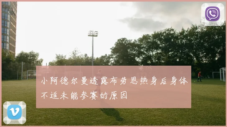 小阿德尔曼透露布劳恩热身后身体不适未能参赛的原因